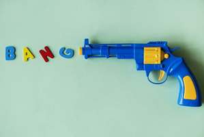 toy gun bang- Photo by rawpixel on Unsplash